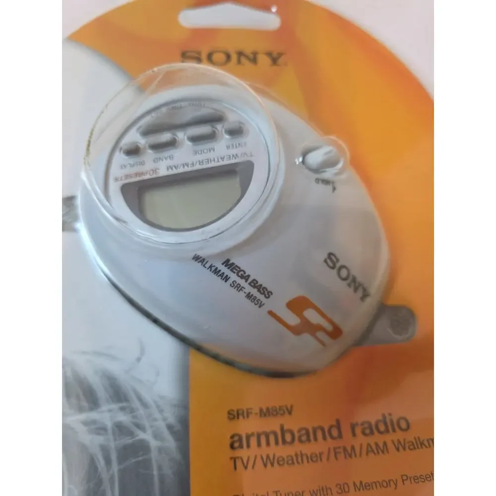 Sony SRF-M85V S2 Sports Walkman Armband Radio Brand New Sealed Rare NWT
